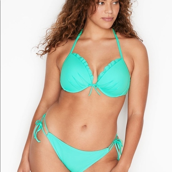 Victoria’s Secret Margarita Swim Bikini Bottoms S - Picture 1 of 6